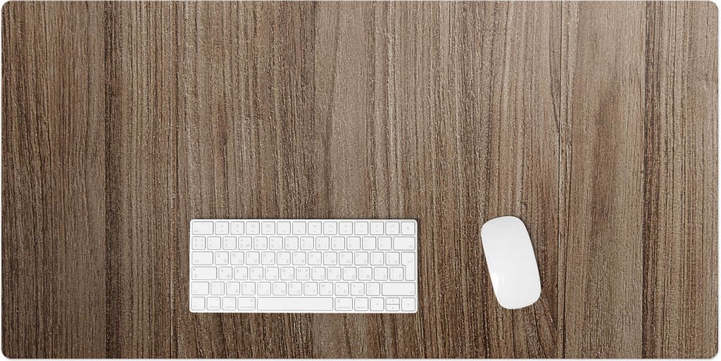 Holzmaserung – Schreibtischunterlage – Rutschfeste Tischunterlage – Schreibtischmatte für Büro & Zuhause – Schreibunterlage – Mauspad ...