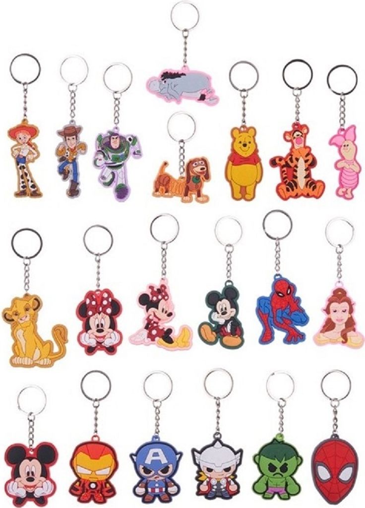Schlüsselanhänger  Mini Anhänger Geschenk Cartoon Produktbild 