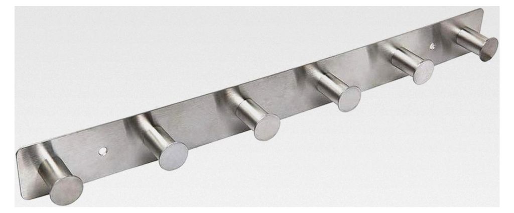 Garderobenhaken zum Anschrauben aus rostfreiem Edelstahl für die Wandmontage, Aufbewahrungshaken für Handtücher, Roben, Hüte, Kleidung und Schl...