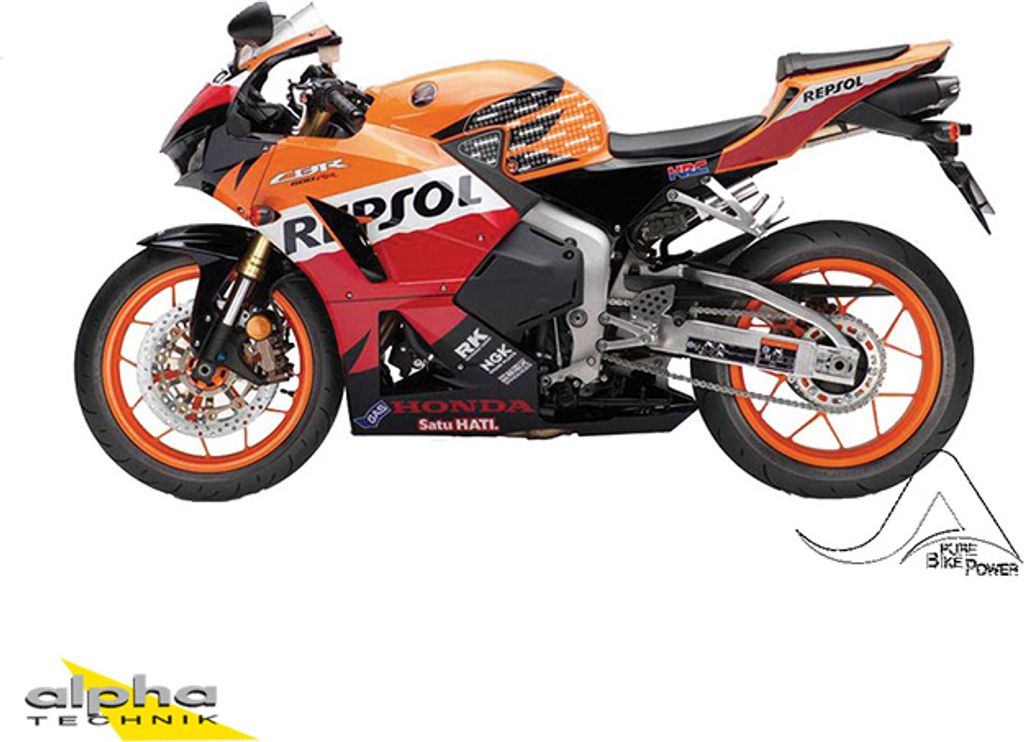 Stompgrip klar, Honda CBR600RR, 2013-19 CBR600RR PC40