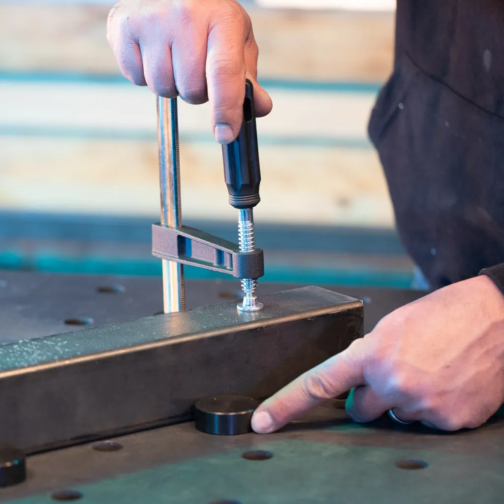 Fixation précise pour soudage : kit D22 avec 2 pinces de serrage pro - 7