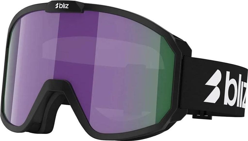 Bliz Rave Jr Junior-skibrille Schwarz Brown W Purple Multi/CAT3 Jungen,Mädchen Schwarz Brown W Purple Multi/CAT3