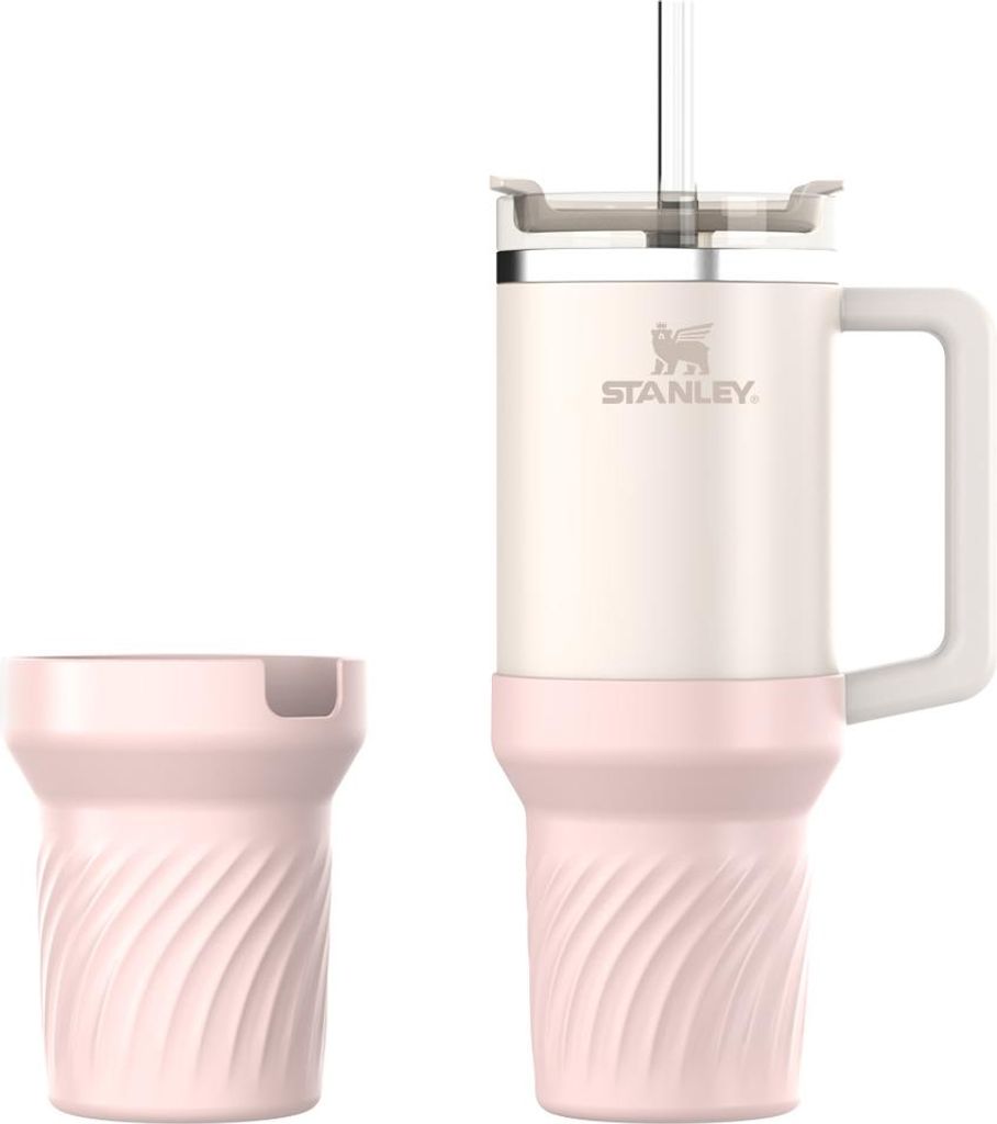 INF Stanley 40oz Silikonhülle - Schützen Sie Ihren Becher Rosa