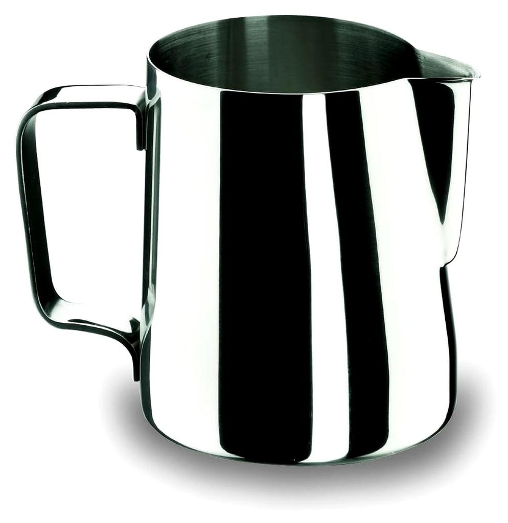 Kaffeebereiter aus robustem Edelstahl, 0,25 Liter Fassungsvermögen, in Silber