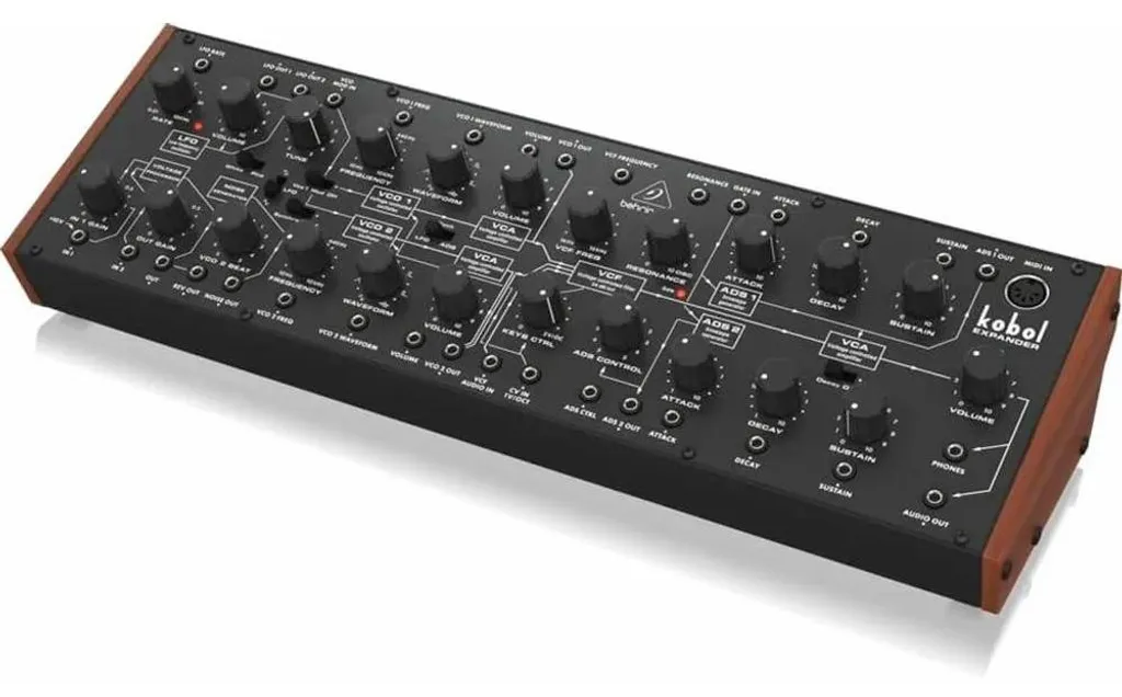 Behringer Kobol Expander Synthétiseur Semi-Modulaire à VCO Variables