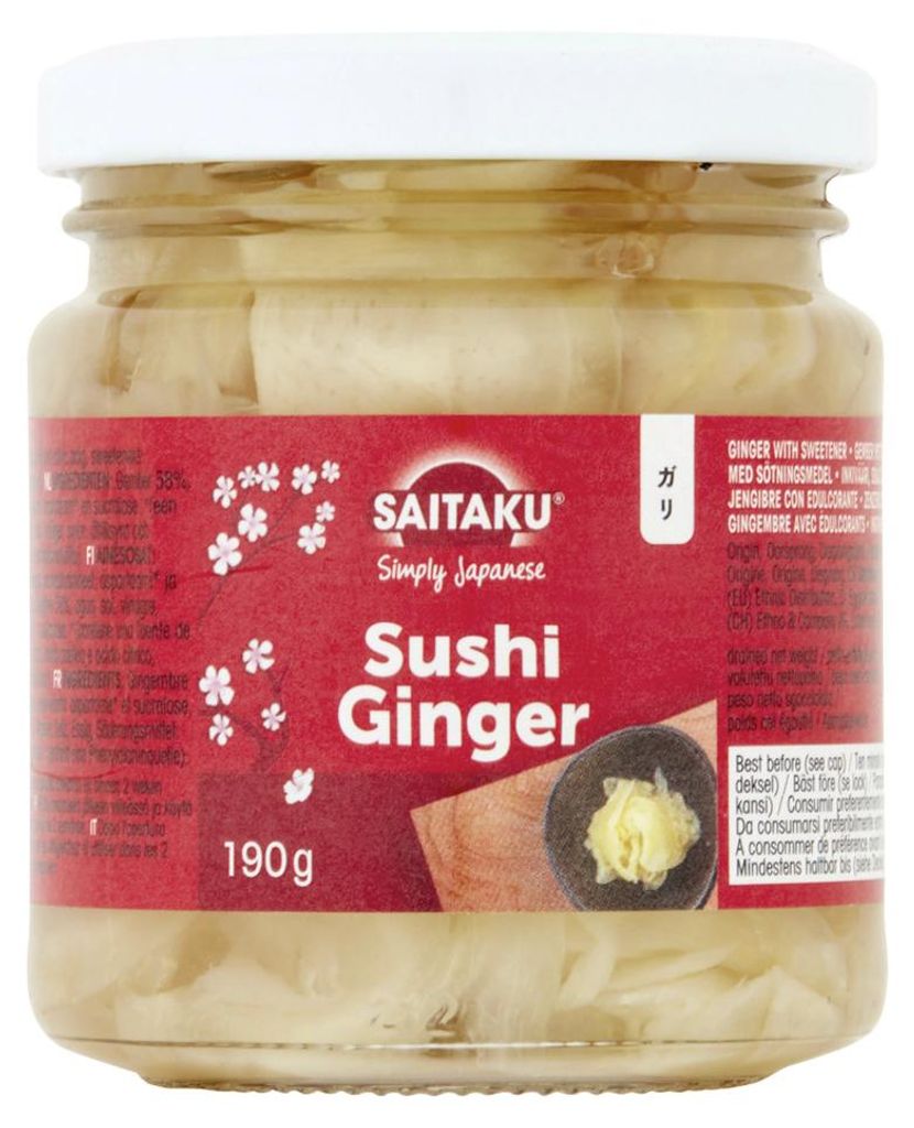 Saitaku Sushi Ginger, Ingwer, 110 g Produktbild 