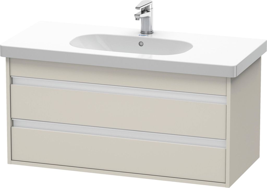 Waschtischunterbau KETHO 455x1000x480mm taupe taupe