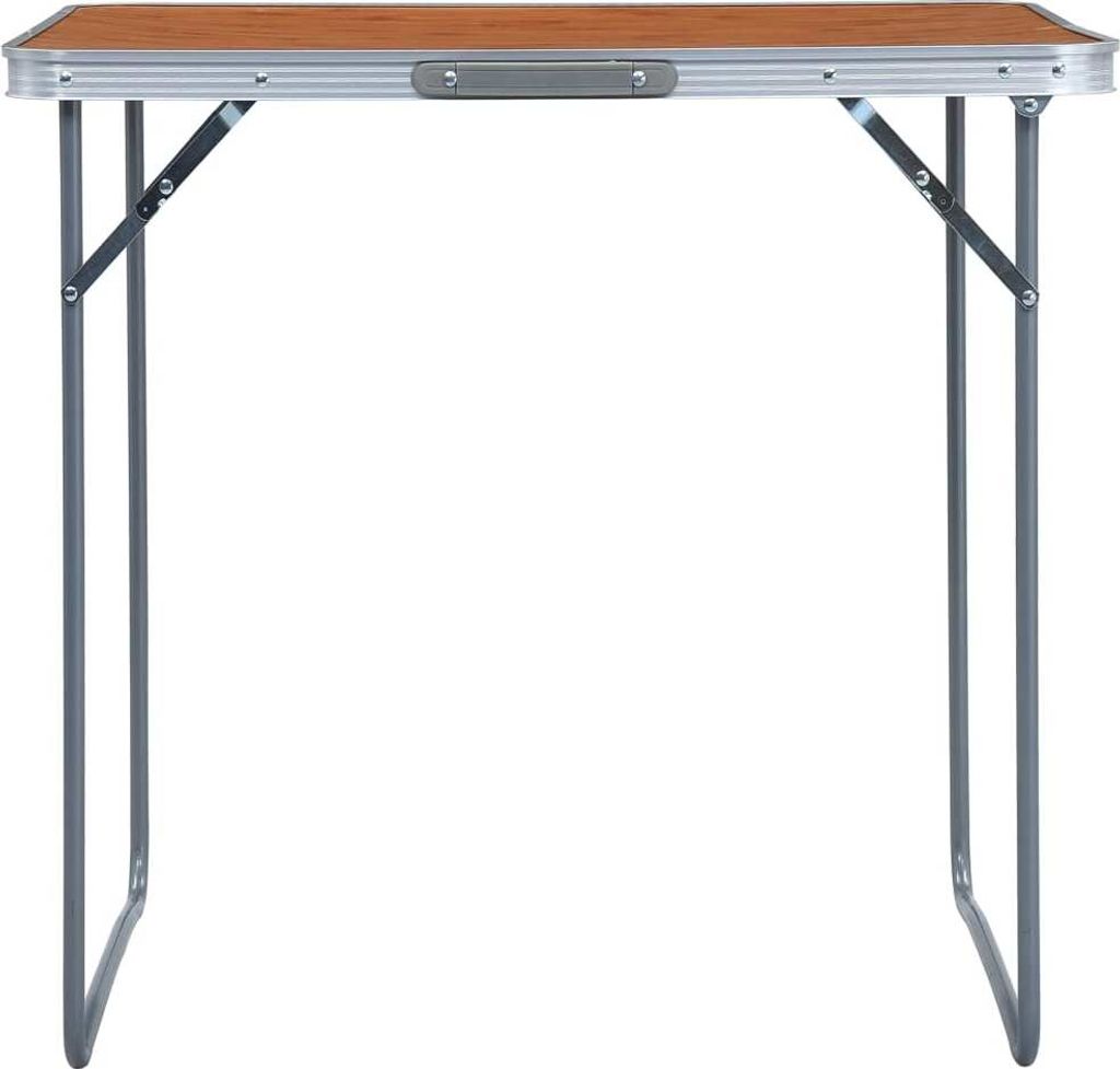 vidaXL Table de camping pliante en aluminium 60 x 45 cm Image du produit 