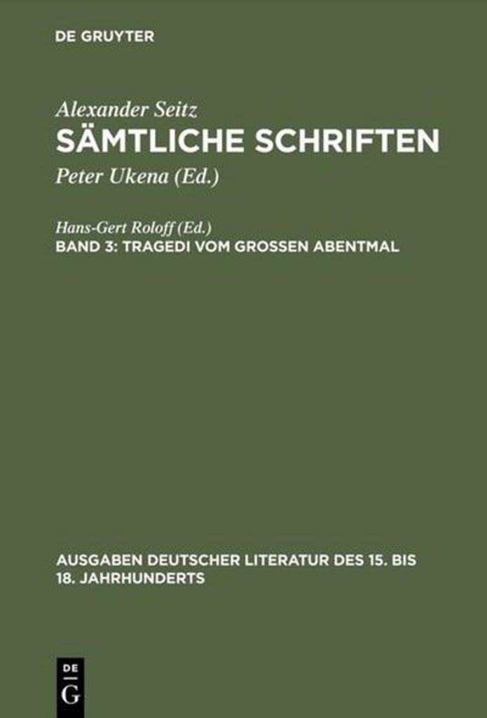 Tragedi vom Großen Abentmal