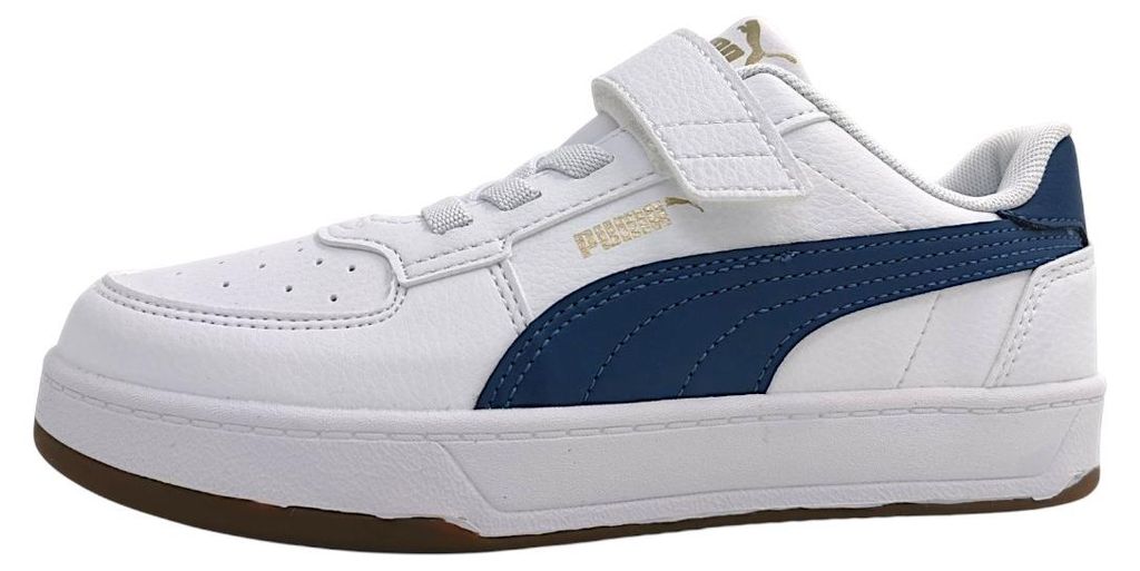 Puma Caven 2.0 AC+PS Sportschuhe Kinder Sneaker low Weiß Freizeit, Schuhgröße:34