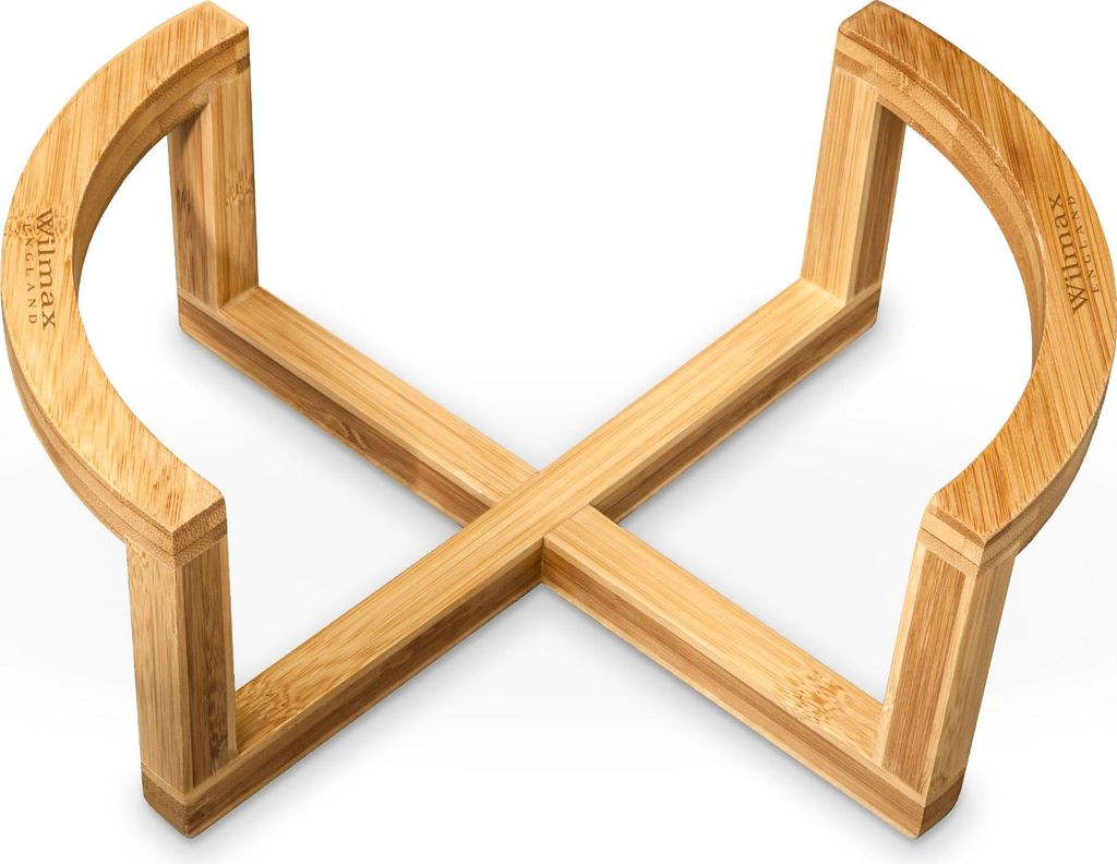 Wilmax Bambus Servierständer rechteckig 22,5x10 cm Natur WL-771105/A