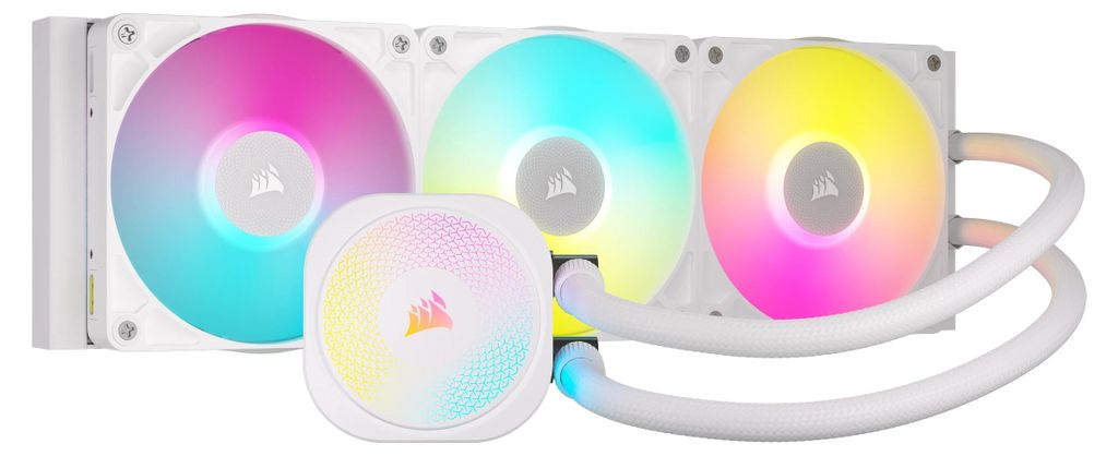 CORSAIR WAK iCUE LINK TITAN 360 RX RGB White AIO 360mm Immagine del prodotto 