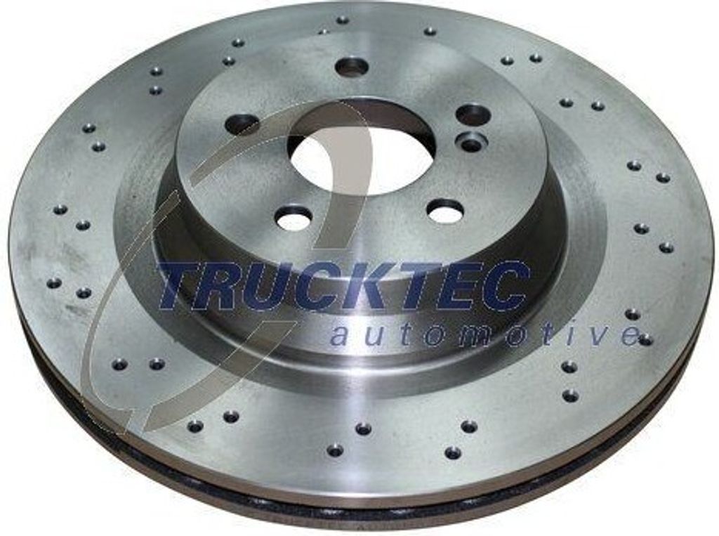 2x TRUCKTEC AUTOMOTIVE Bremsscheibe 02.35.095 hinten 330mm