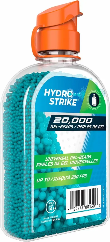 Recharge de perles d'eau Hydro Strike - 20000 billes de gel bleues