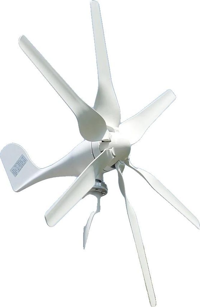 Windturbinen-Generator, Hochleistungsdesign, Vielseitige Nutzung, 800w 6 Klingen, 12V, MPPT Hybrid Steuerung