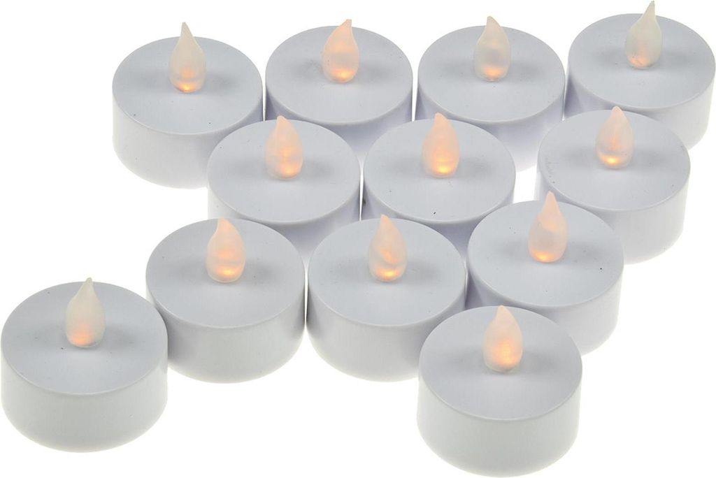 ChiliTec luce LED tremolante / candela LED set da 12 Immagine del prodotto 