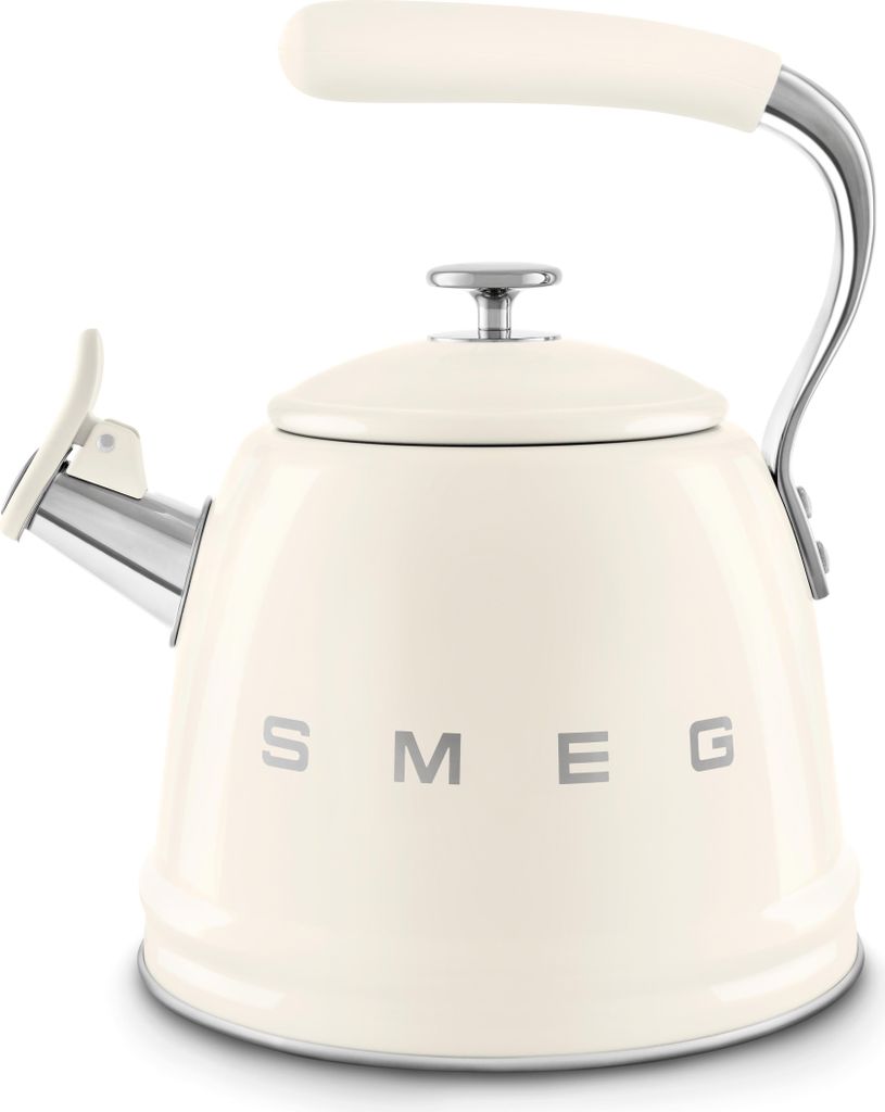2,3 l whistle kettle cream Smeg WKF01CR
