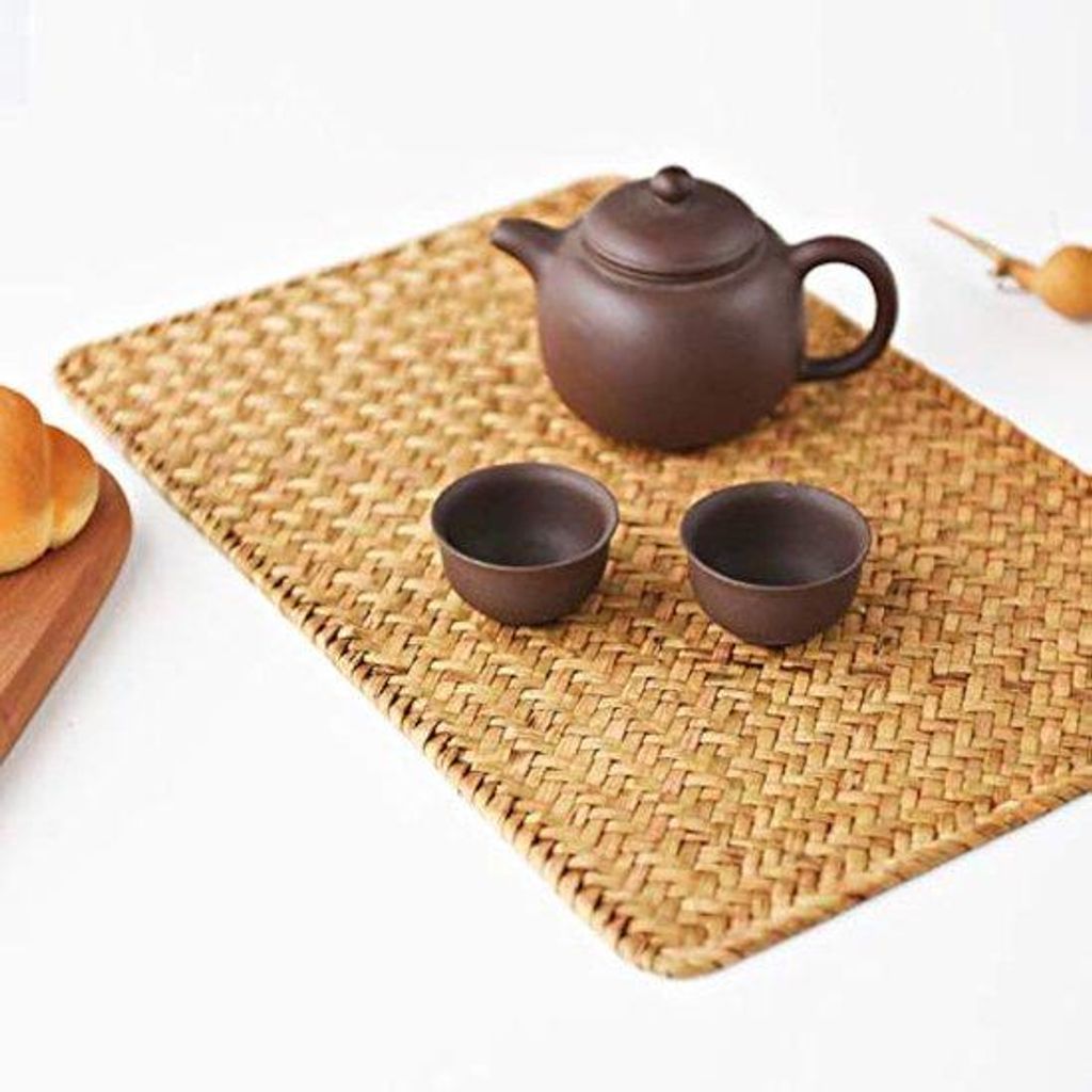 Pflegeleichte Placemats Set 4-teilig 100% Seegras 43x30cm