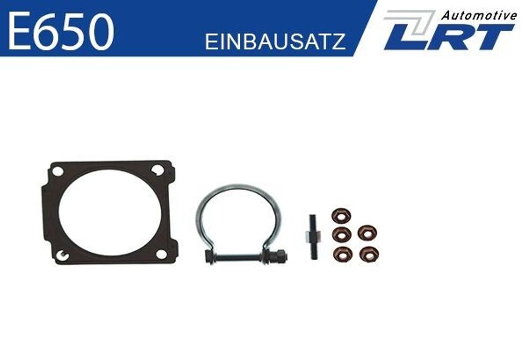 LRT Montagesatz Katalysator Montagesatz Abgasanlage E650 passend für PEUGEOT 206 Schrägheck (2A/C)