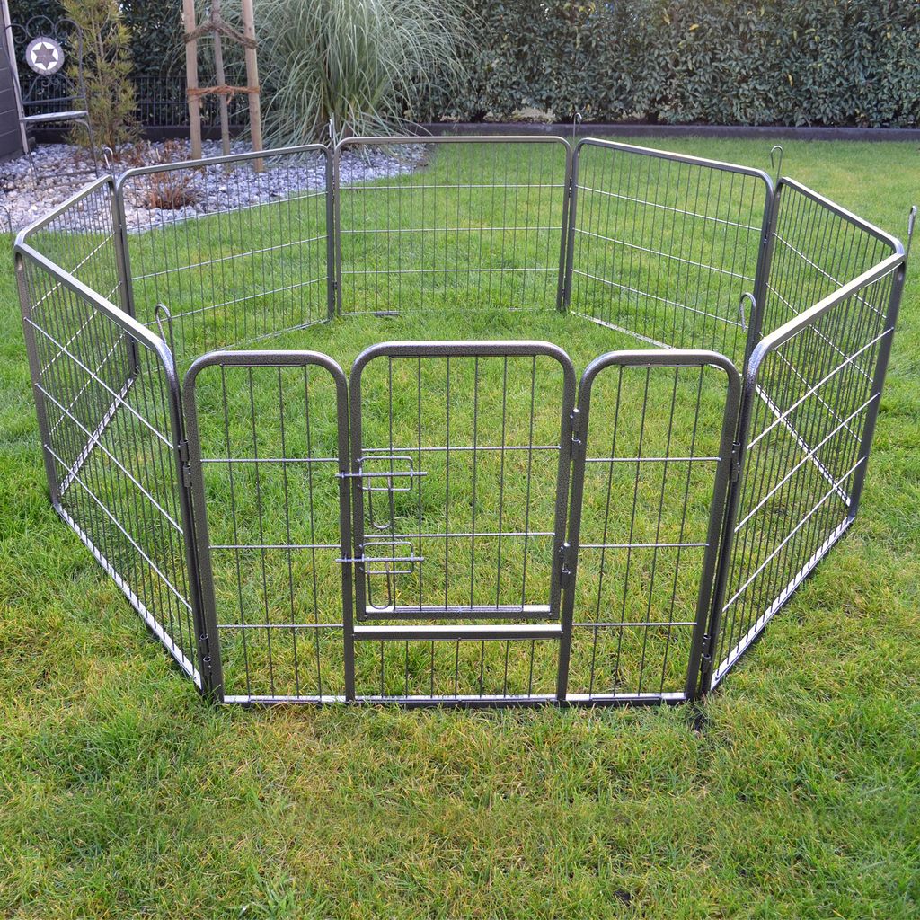 zooprinz Welpenauslauf Dog Run M Metall 60 cm hoch 8 Produktbild 