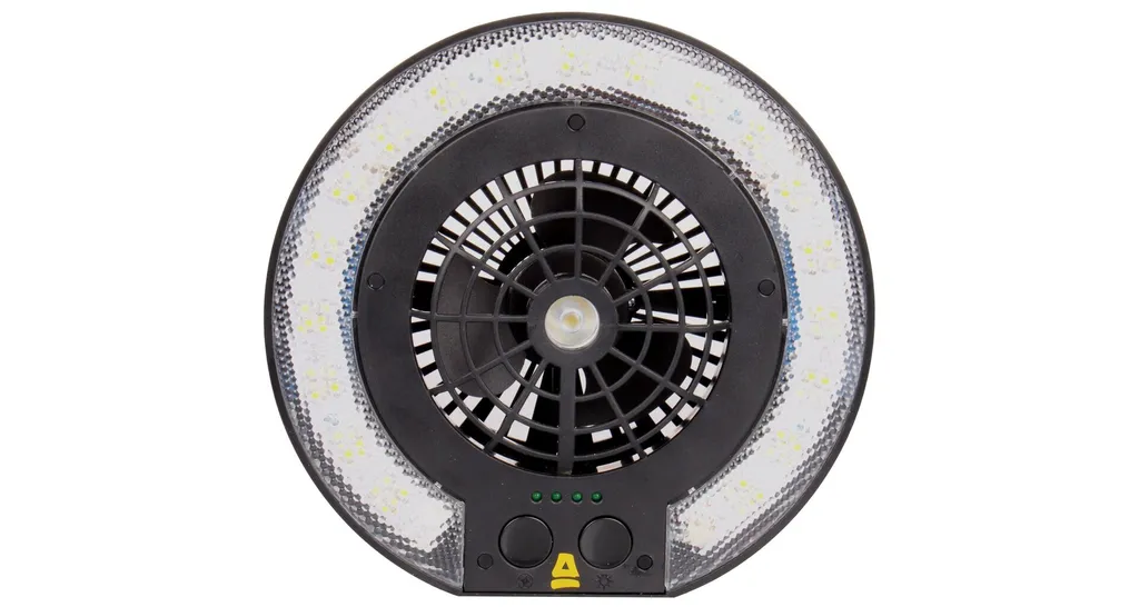 Finissez-en avec la chaleur : Lampe de camping Monserrat ventilée