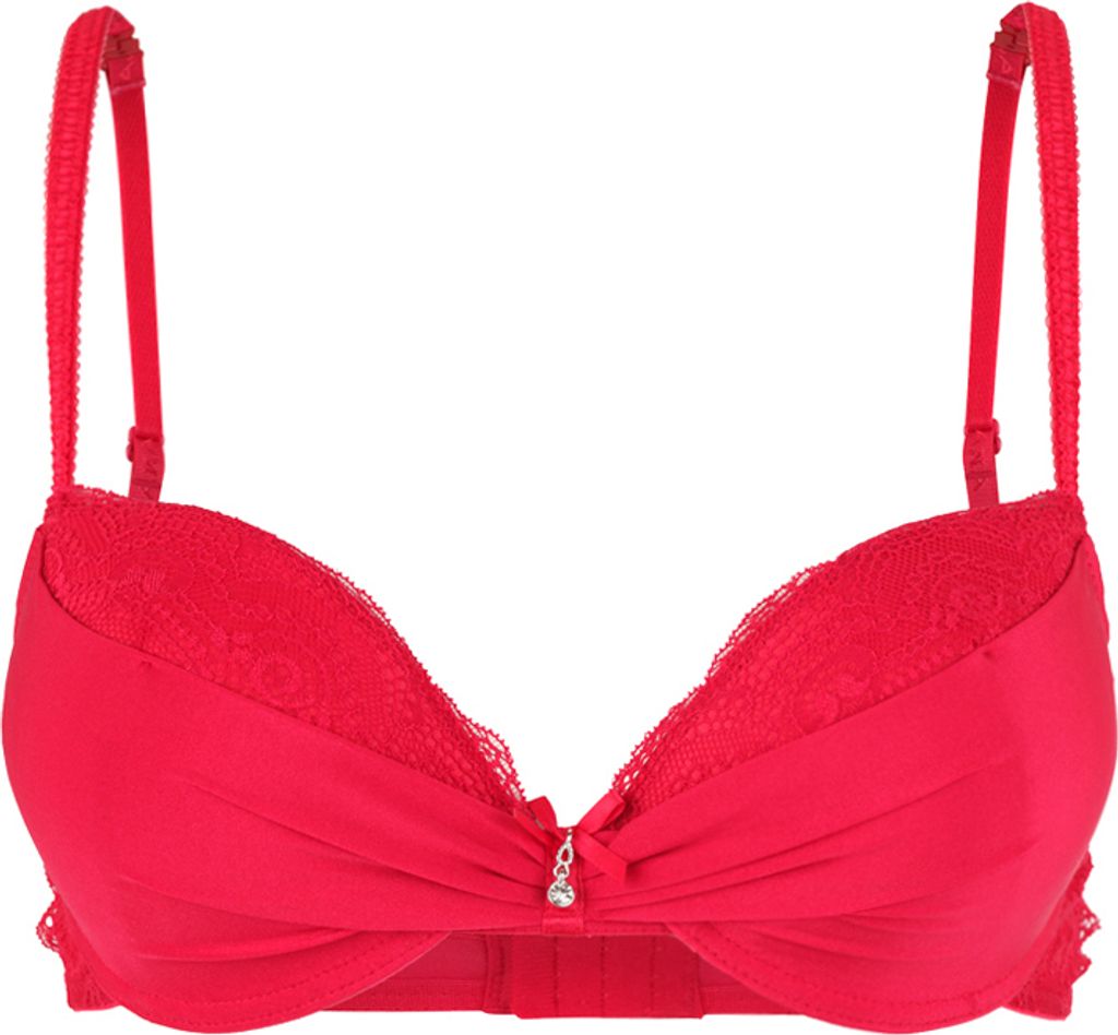 LASCANA Push-up-BH kirschrot Größe 70 Cup A