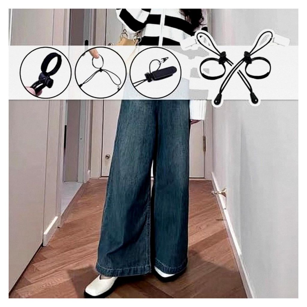 Hosenbein-Clip – 2 Stück, Hosenbeinhalter, Hosensicherungsclip, breite Beine, passendes Werkzeug, Tischdeckenspanner, Hintergrund-Clips für Pen...