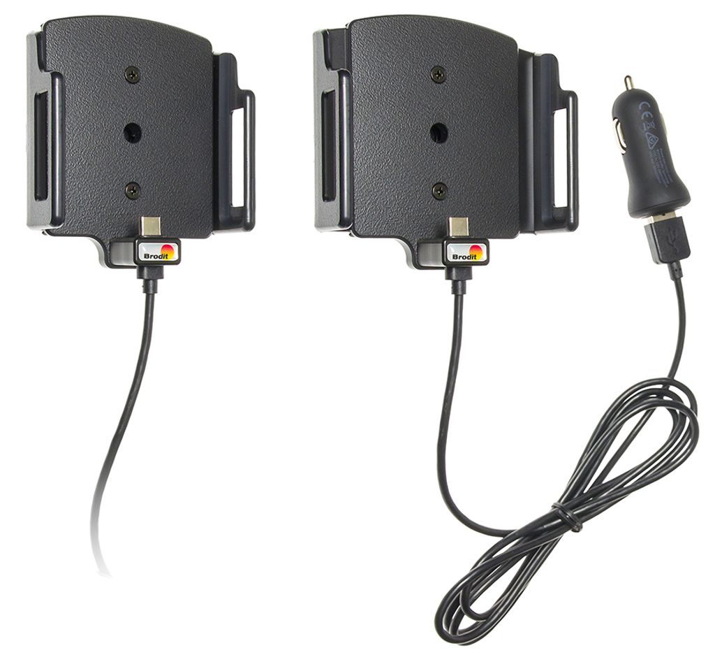 Brodit Gerätehalter 521845 mit Ladefunktion - für Produktbild 