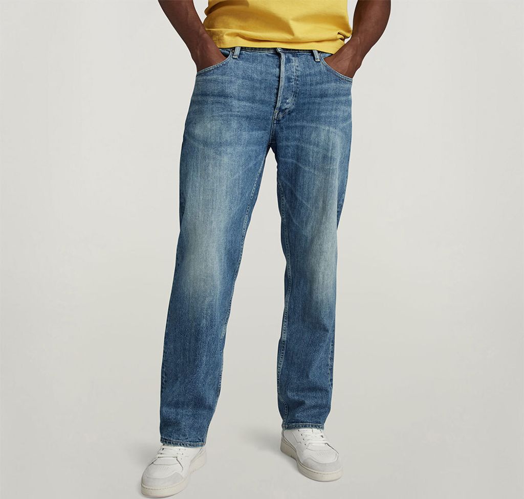 G-star Dakota Regular Straight Fit Jeans Blau 40 / 36 Mann Blau 40