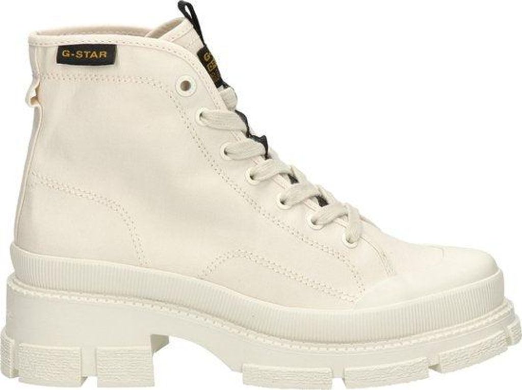 G-Star Aefon II Mid CVS W Veterschoenen Hak - Gebroken wit - Maat 41