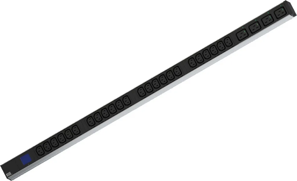 Bandeau de prises PDU vertical 24x C13 et 4x C19 avec verrouillage