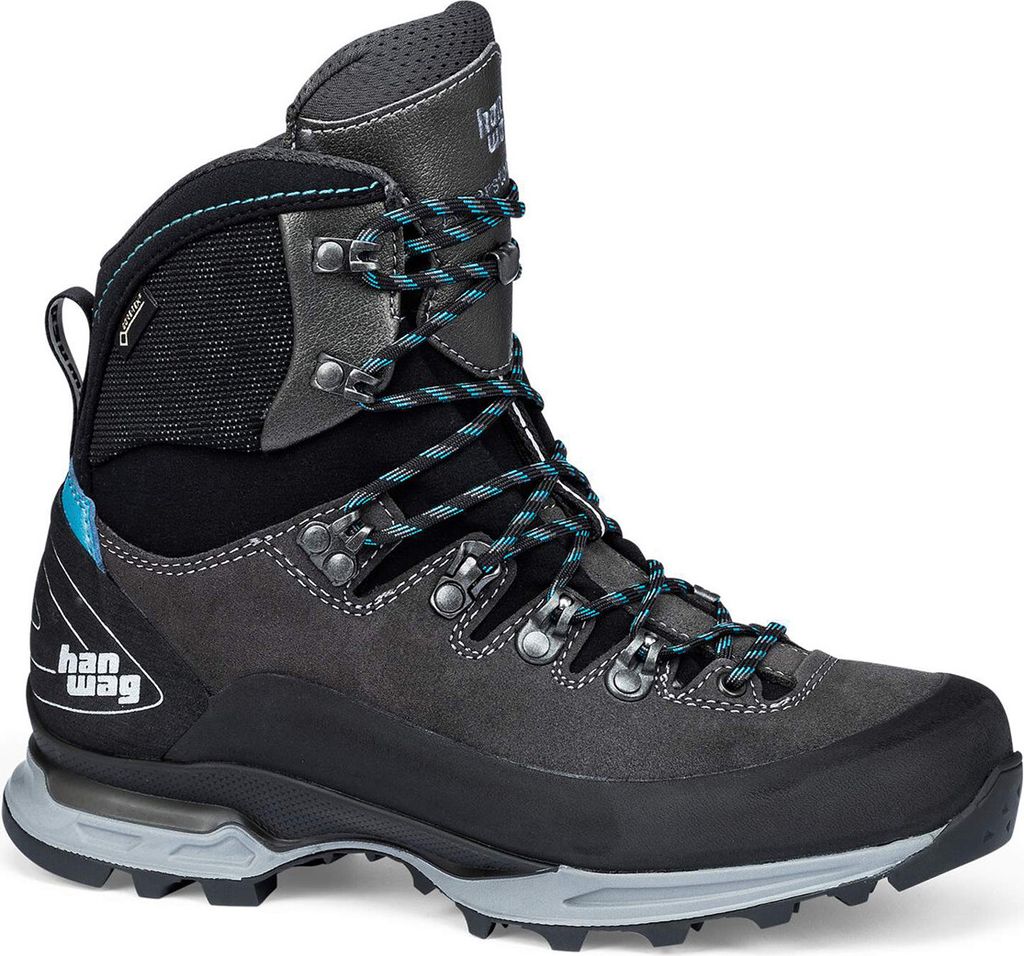 Hanwag Alverstone II Lady GTX Stiefel Größe: 41,5 - UK 7,5 / Farbe: asphalt/ocean