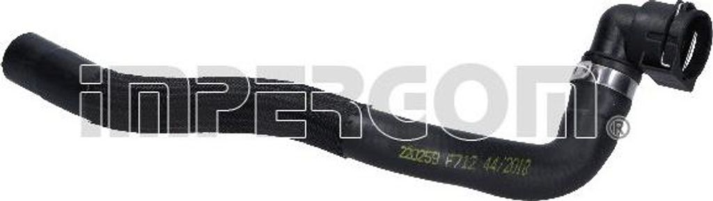 ORIGINAL IMPERIUM Wärmetauscher-Schlauch Heizungsschlauch 220259 Eingang für OPEL Corsa D Schrägheck (S07) 374mm Gummi 180g