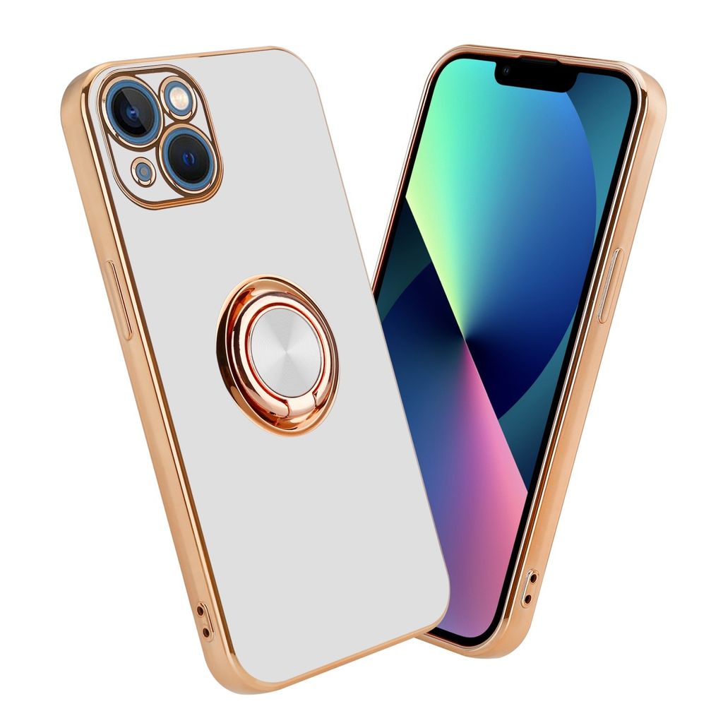 Cadorabo Schutzhülle für Apple iPhone 14 Hülle in Weiß Etui Produktbild 