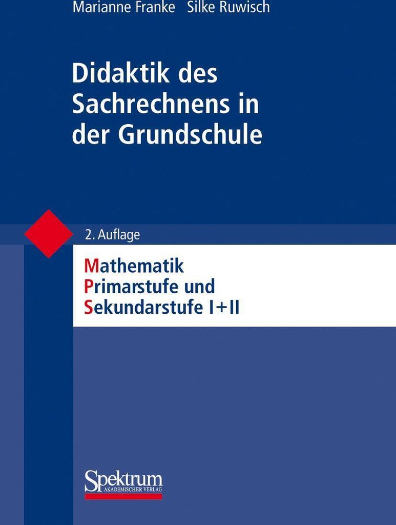 Didaktik des Sachrechnens in der Grundschule