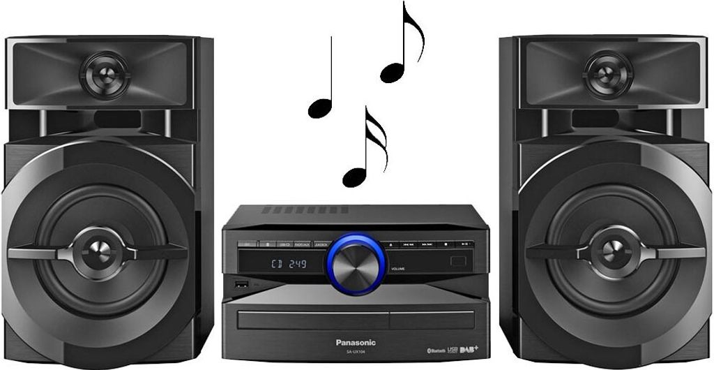 Panasonic SC-UX104EG-K schwarz Produktbild 6