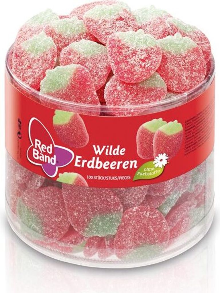 Red Band Wilde Erdbeeren 100 Stück, 1000g Produktbild 