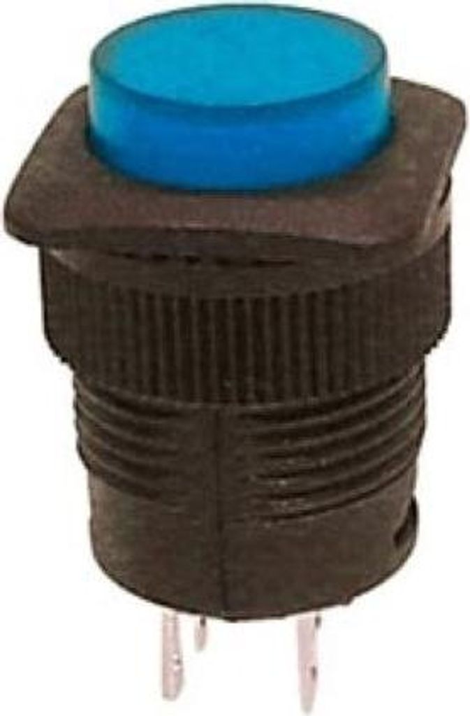 velleman - R1394A/B - Druckschalter Aus-Ein, blaue Schutzkappe mit LED