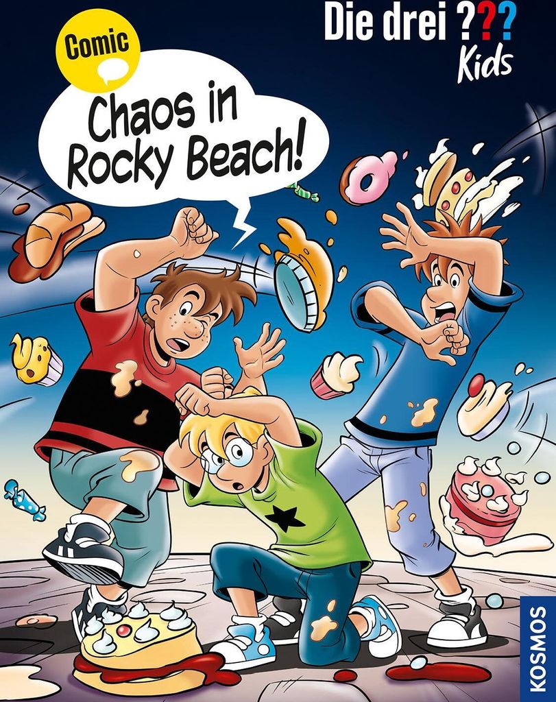 Die drei ??? Kids, Chaos in Rocky Beach! (drei Produktbild 