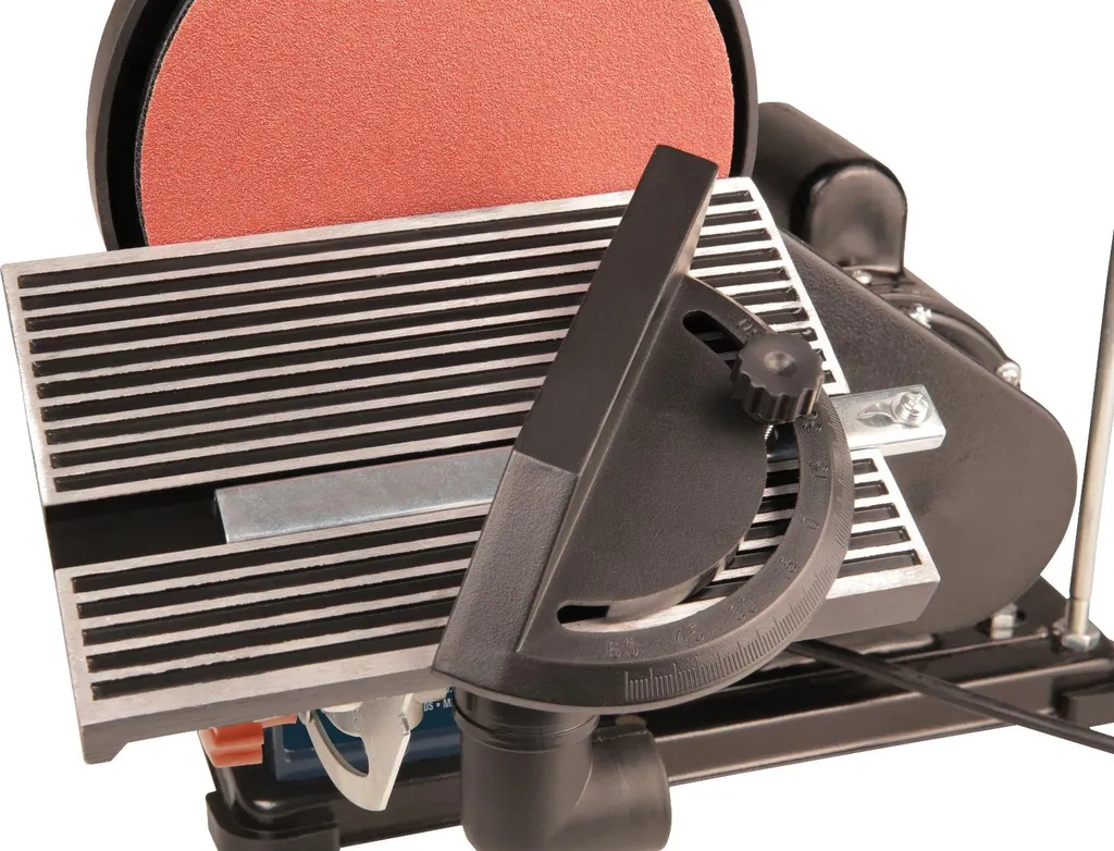 Ponceuse de table FERM BGM1022 - 350W - combiné à bande et disque - 9