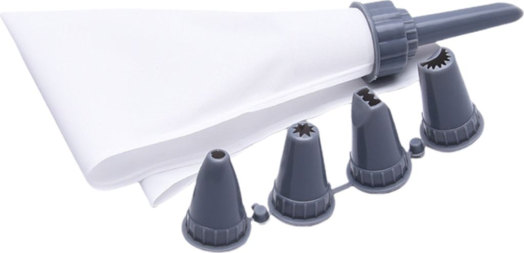 Spritzbeutel für Zuckerguss, abnehmbare Spritztülle, Spritzbeutel mit großer Kapazität, für Kuchencreme, Bäckereibedarf