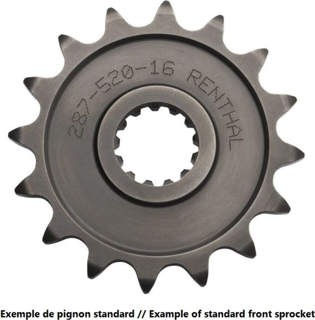 RENTHAL Standard Stahlritzel vorne 497 - 520