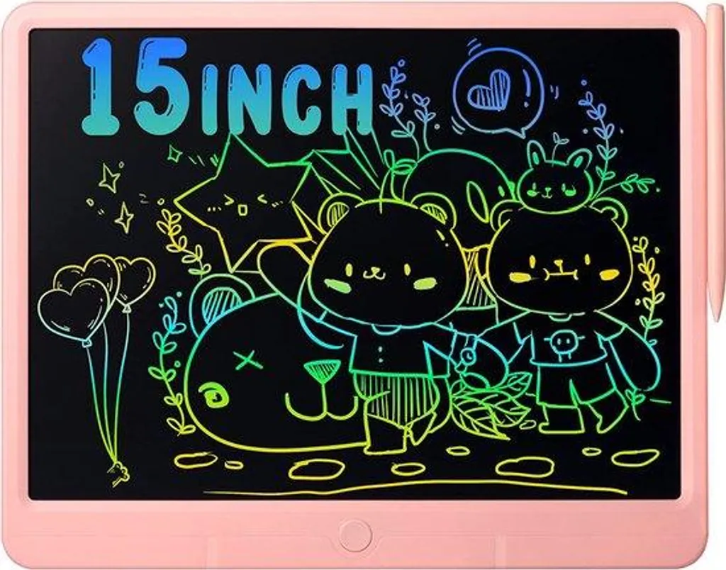 Ardoise magique LCD couleur 12 pouces pour dessin et prise de notes 8,5