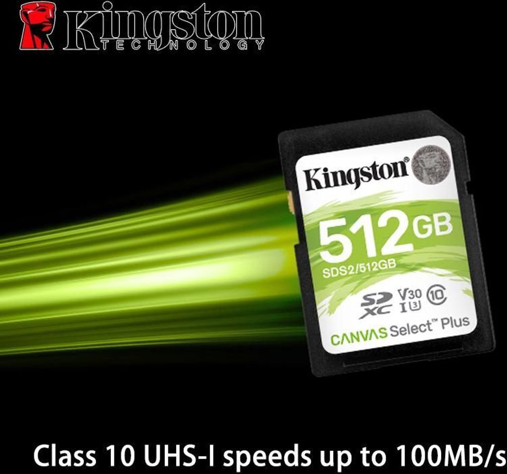 Kingston SDXC Canvas Select Plus C10 UHS-I U3 V30, 128GB Produktbild 11