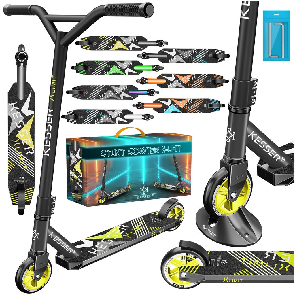 KESSER® Scooter Funscooter Stuntscooter X-Limit - 360° Produktbild 