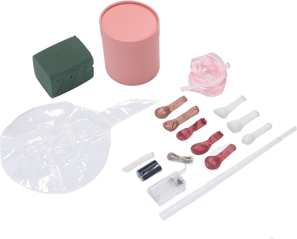 Ballon Blumen Box Set Romantisch Dekorativ LED Leuchtend Ballon Blumen Box für Feier Geburtstag Hochzeit Typ 1