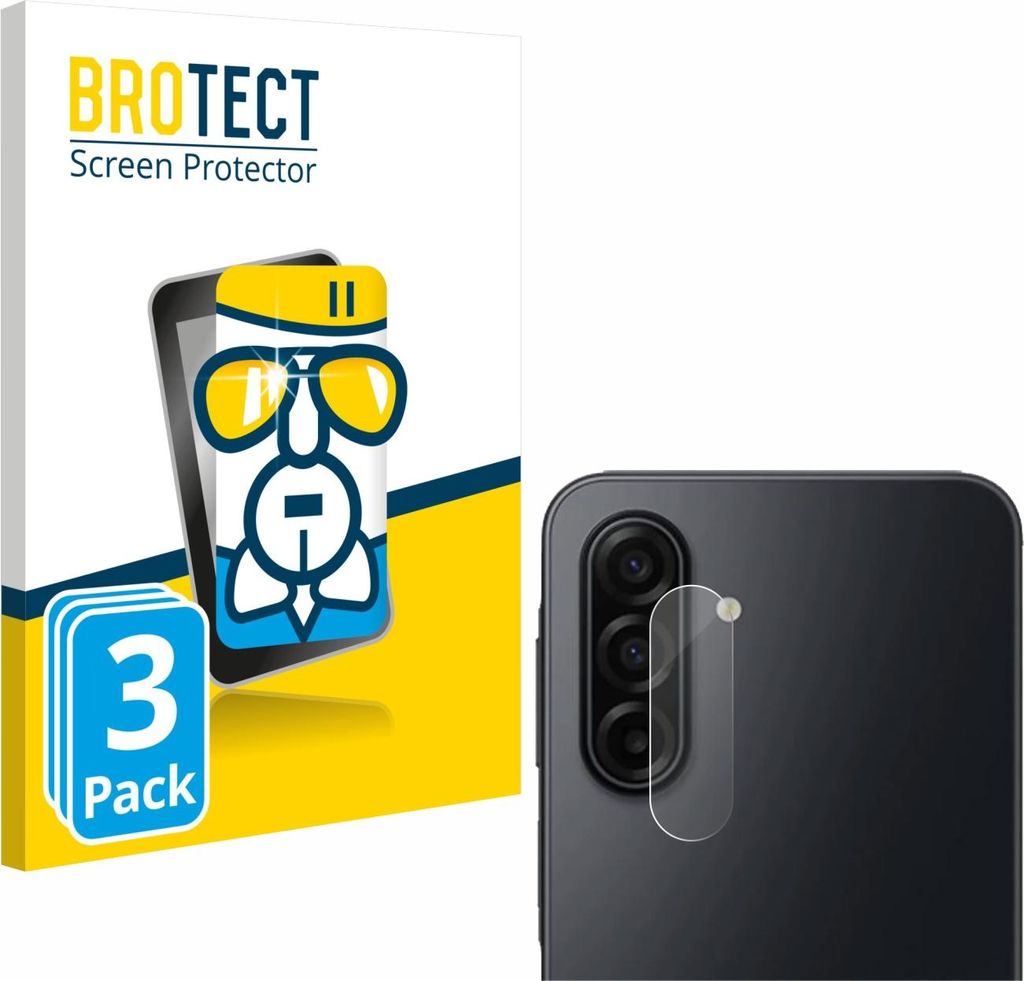 3x BROTECT Schutzglas für Samsung Galaxy A17 4G (NUR Kameraschutz) Schutzfolie Panzer Folie Glas Display Schutz klar