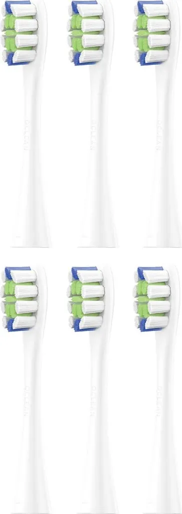 Ricambi Oclean Professional Clean Bianco - Set 6 Testine Originali P10