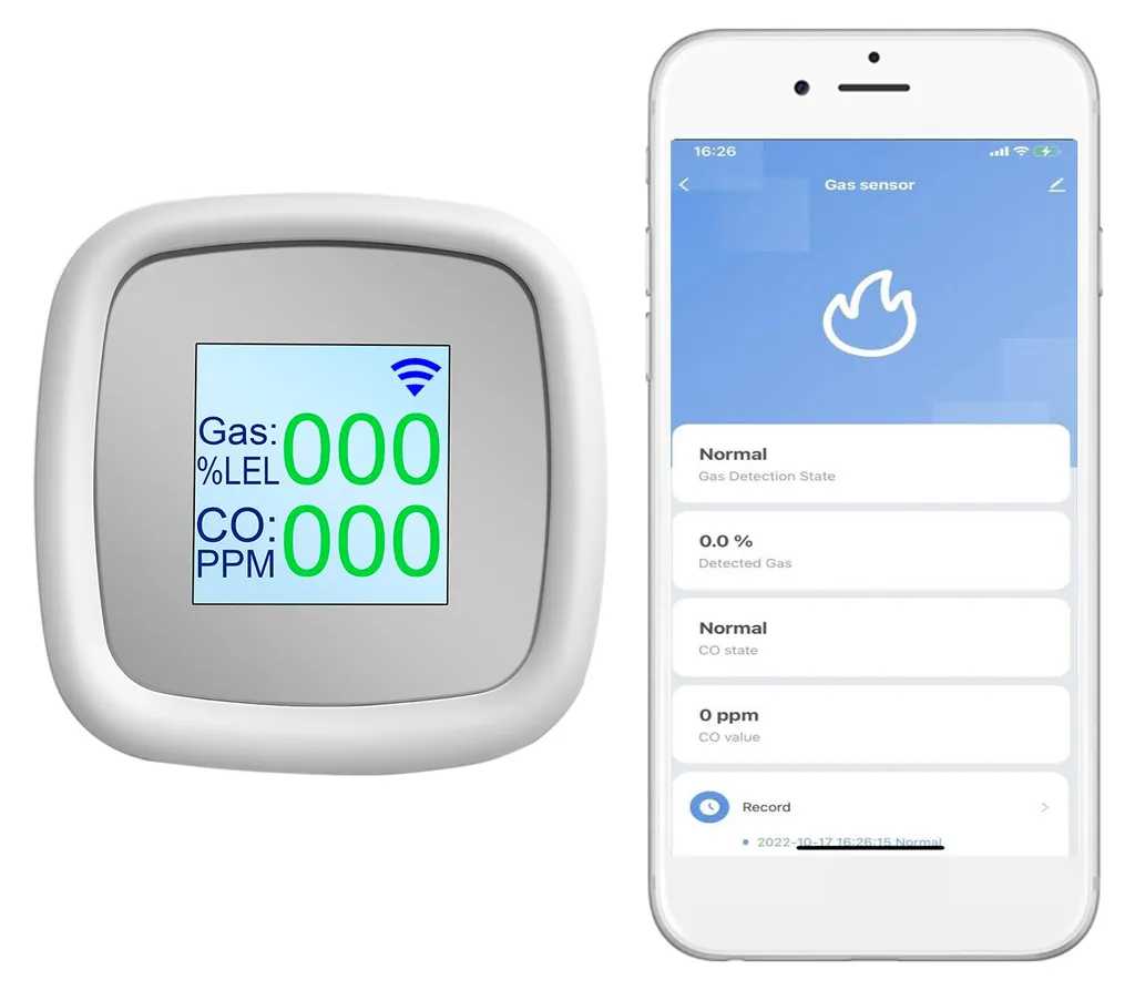 Détecteur fuite de gaz Wi-Fi : fini les oublis de plaques de cuisson