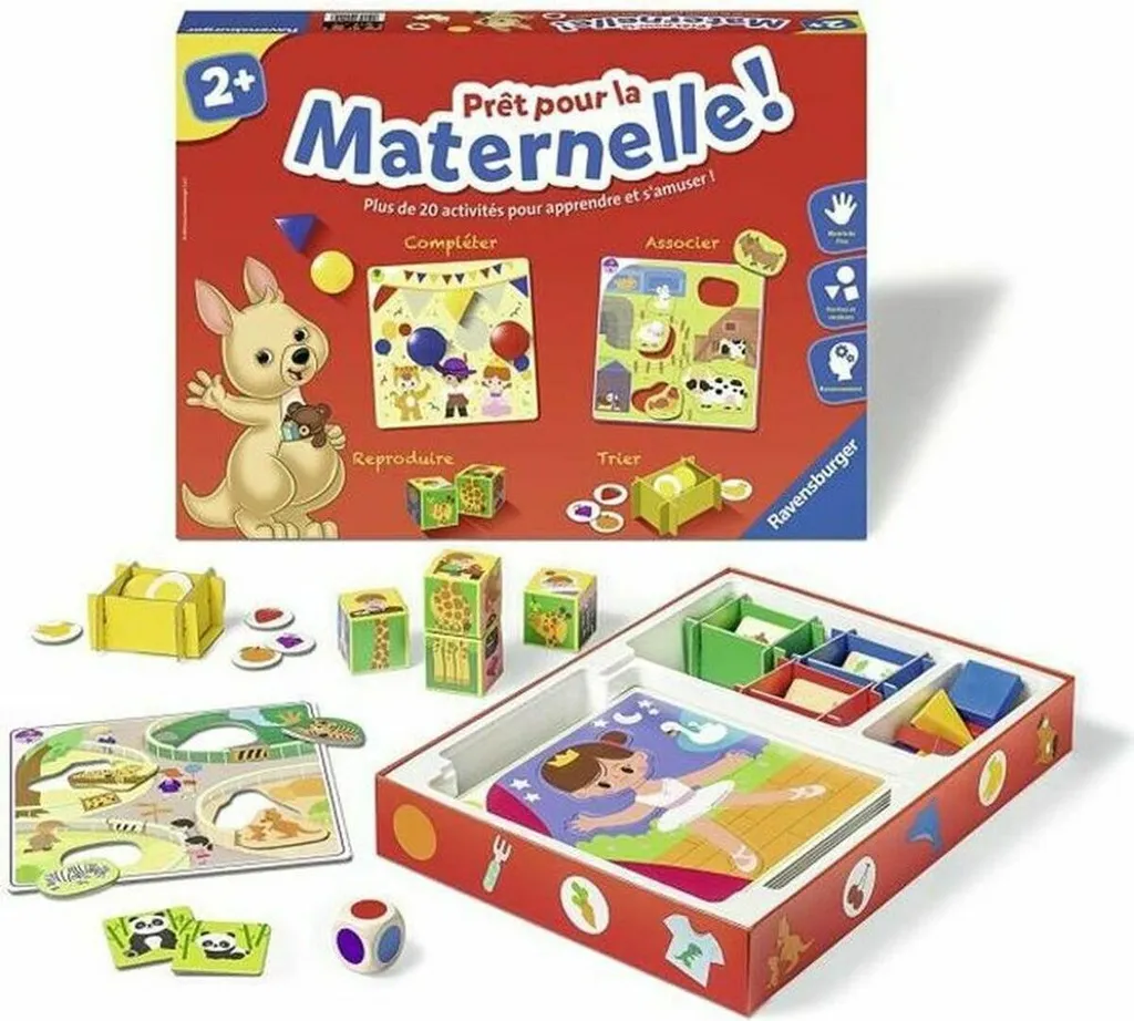 Coffret de jeu éducatif maternelle Ravensburger Ready for Kindergarten